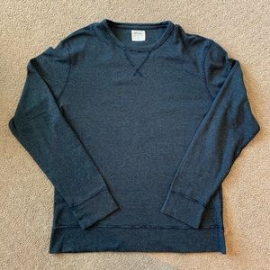 J. Crew Cotton Sweater Dark Blue Men’s Large